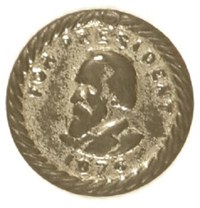 Hayes for President Tin Medal