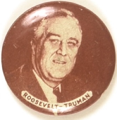 Franklin Roosevelt, Truman 1944 Litho