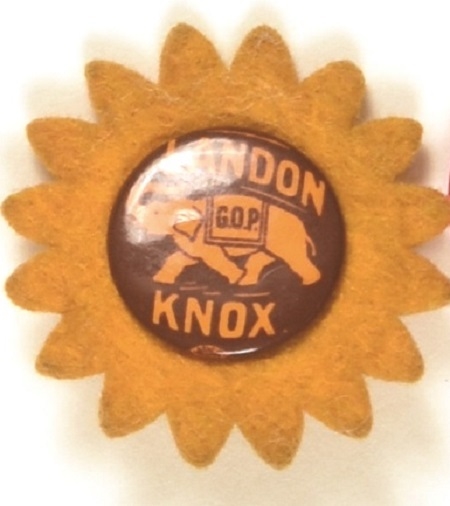 Landon, Knox Pin and Sunflower