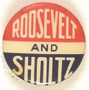 Roosevelt and Sholtz Florida Coattail