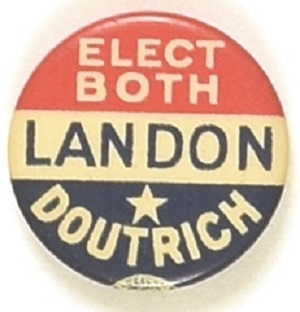 Elect Both, Landon and Doutrich, Pennsylvania