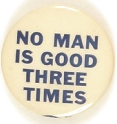 No Man is Good Three Terms