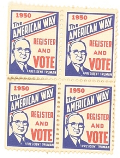 Truman American Way Stamps