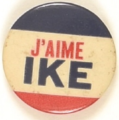 JAime Ike, Eisenhower French Pin