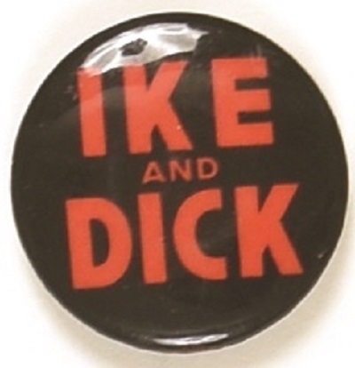 Ike, Dick Black and Orange Celluloid