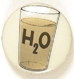 Goldwater H20 Glass of Water Pin