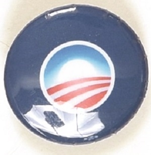 Obama Sun Logo Celluloid
