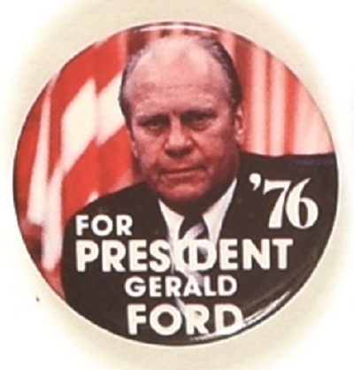 Ford Flag Celluloid, White Letters