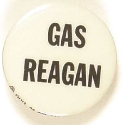 Gas Reagan Capital Punishment Pin
