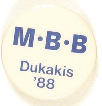Dukakis M-B-B Supreme Court Pin
