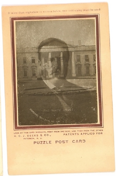 Roosevelt White House Flasher Postcard