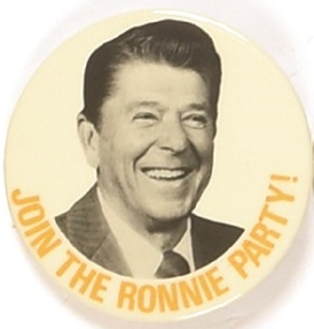 Reagan Join the Ronnie Party