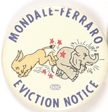 Mondale, Ferraro Eviction Notice