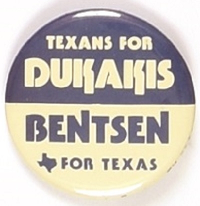 Texans for Dukakis, Bentsen