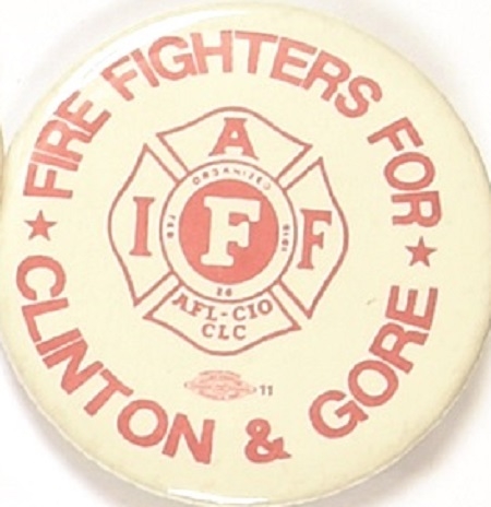 Firefighters for Clinton, Gore 1996