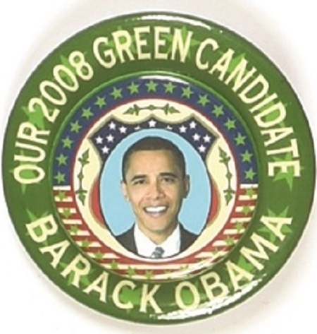 Obama Green Candidate