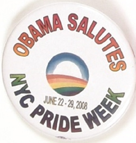 Obama New York City Pride Week
