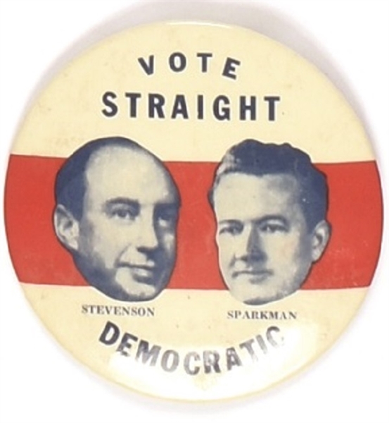 Stevenson, Kefauver Vote Straight Democratic Jugate