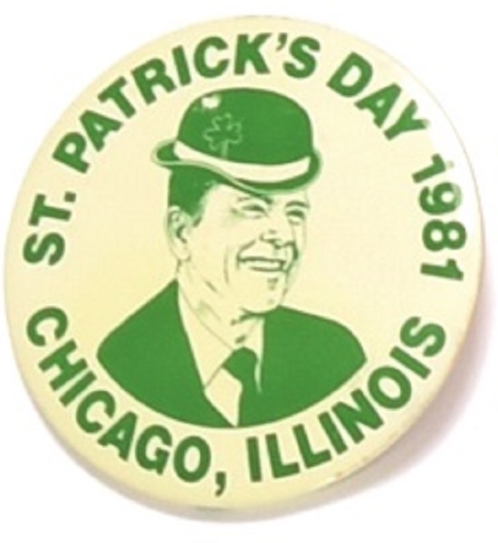 Reagan Chicago St. Patricks Day