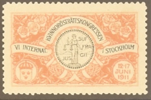 International Suffrage Alliance 1911 Stamp