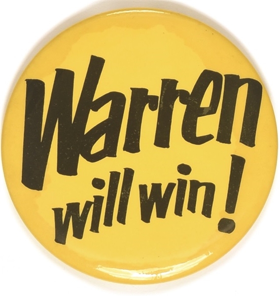 Earl Warren Will Win!