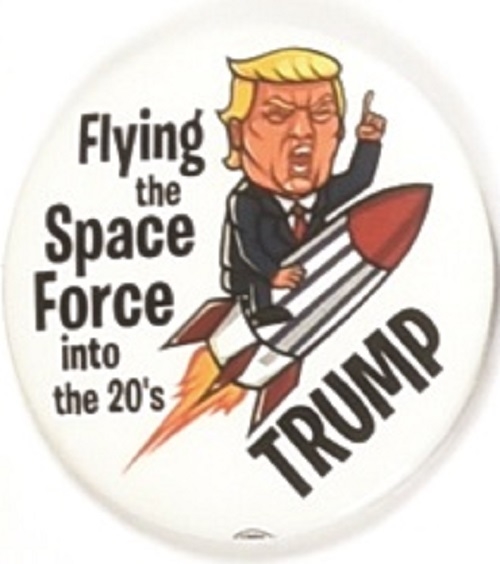 Trump Flying the Space Force