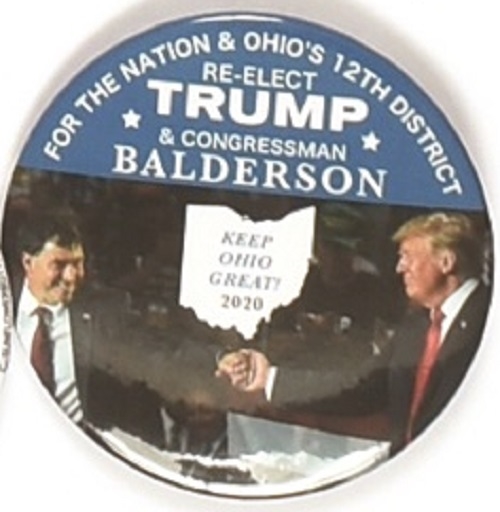 Trump, Balderson Ohio Coattail