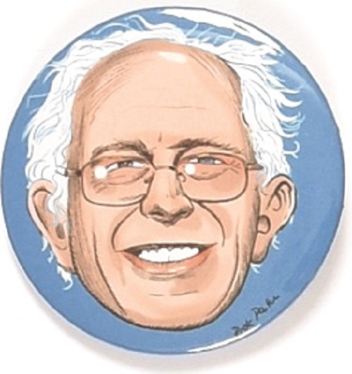 Bernie Sanders Limited Edition color Pin