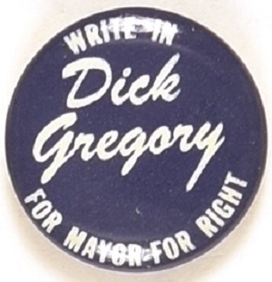 Dick Gregory for Mayor of Chicago