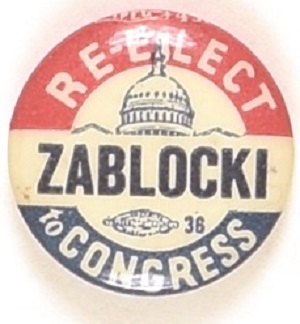 Zablocki for Congress, Wisconsin