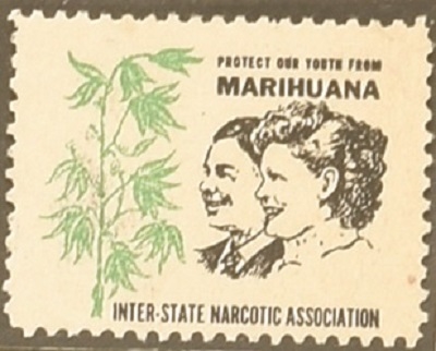 Anti Marijuana Stamp