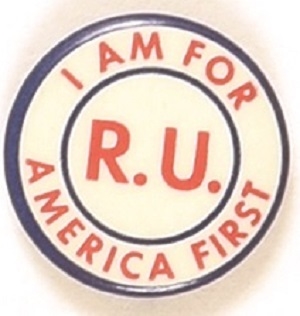 I Am For America First, R.U.