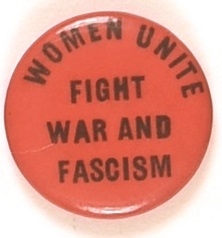Women Unite Fight War and Fascism