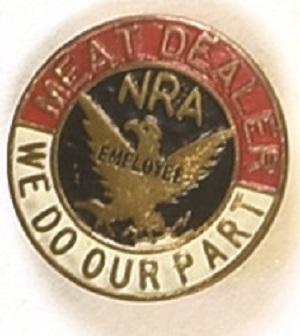 NRA Meat Dealer Enamel Pin