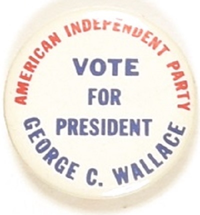 Wallace American Independent Party