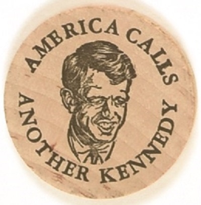 America Calls Another Kennedy Wooden Nickel