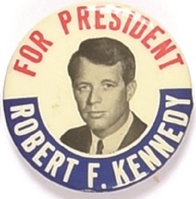 Robert Kennedy Classic 1960s Design Pin