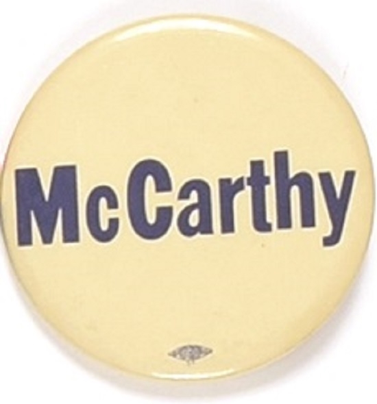 McCarthy 3 Inch 1968 Celluloid