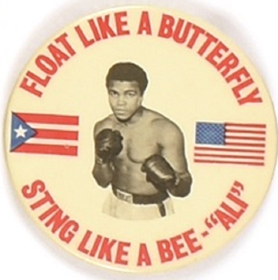 Ali Float Like a Butterfly, Sting Like a Bee