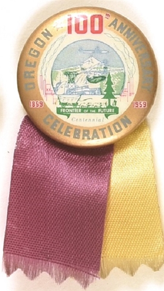 Oregon 100th Anniversary Celluloid