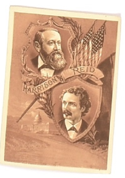 Harrison and Reid Lebanon, PA, Trade Card