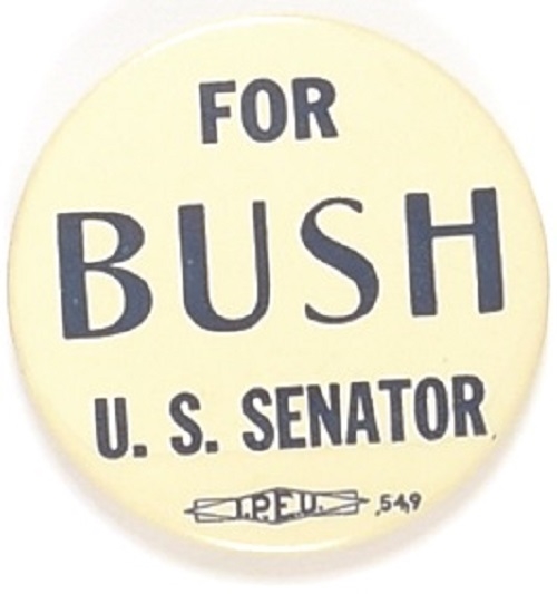 Bush for U.S. Senator Connecticut