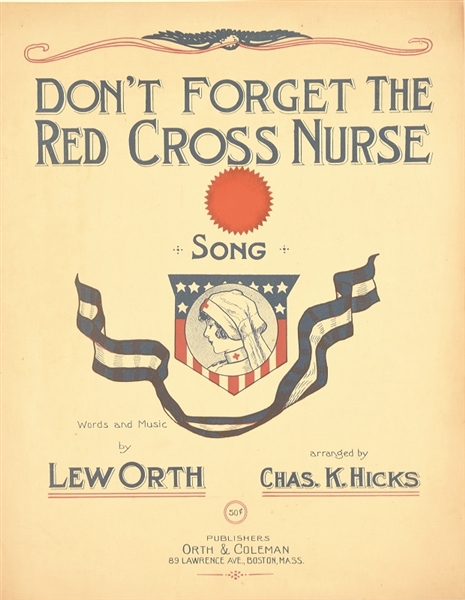 Don’t Forget the Red Cross Nurse Sheet Music
