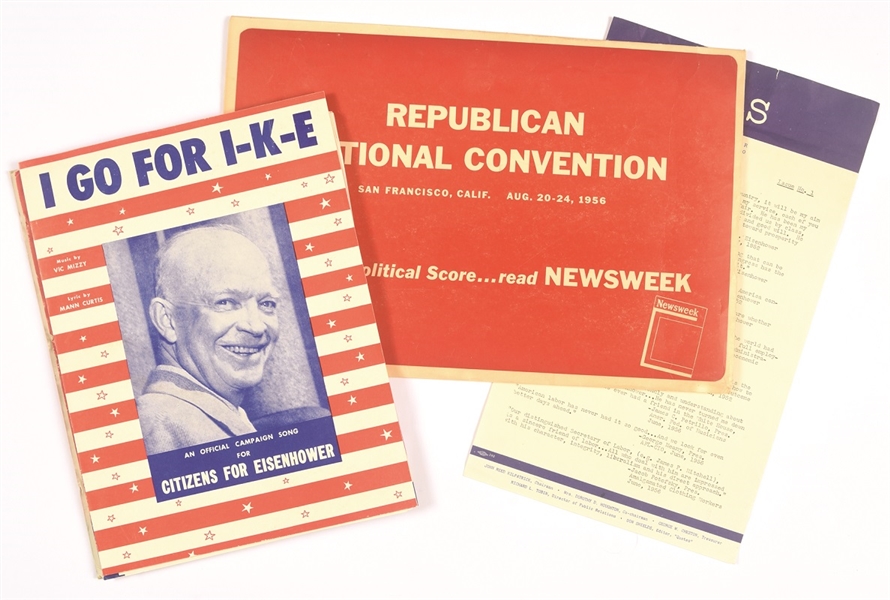 Ike Convention Kit and Record