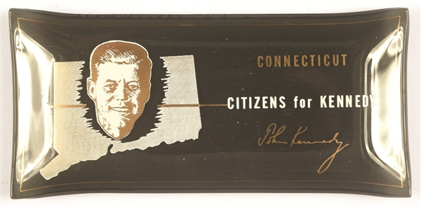 Connecticut Citizens for Kennedy Ashtray