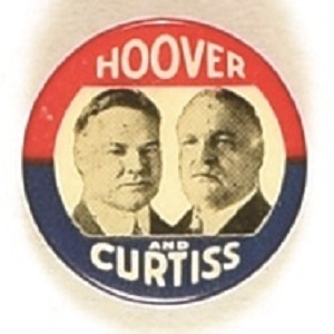 Hoover and Curtiss, Herbert Hoover and Charles Curtis Jugate