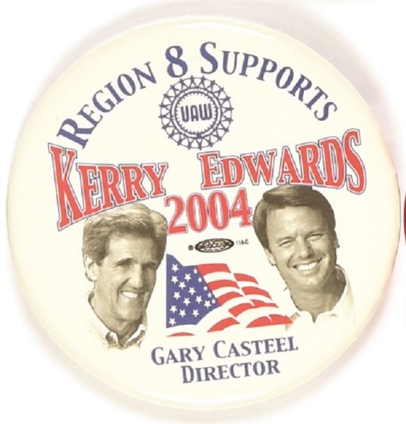 Region 8 UAW Supports Kerry, Edwards