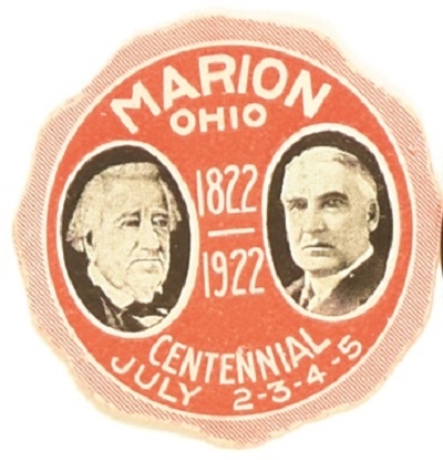 Harding Marion, Ohio Centennial