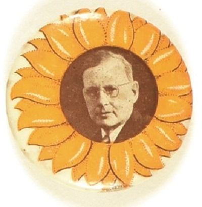 Alf Landon Sunflower Celluloid