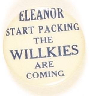 Eleanor Start Packing the Willkies are Coming